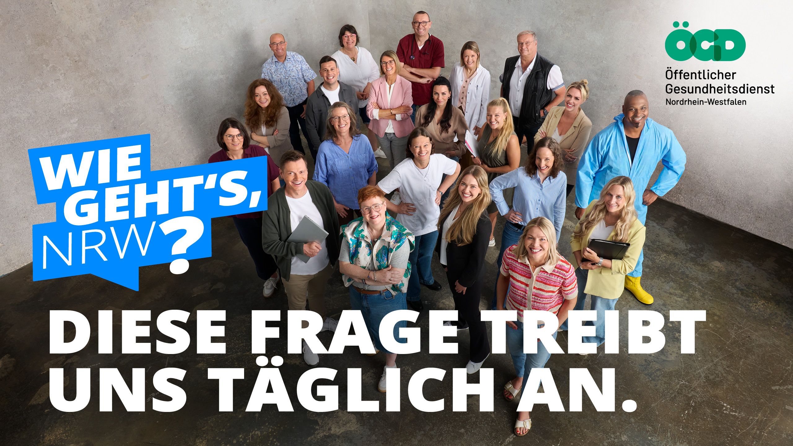 Gruppenbild - Wie geht's, NRW?